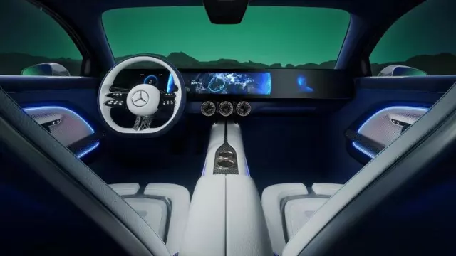 Mercedes Benz Vision EQXX Interior