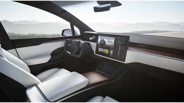 Tesla X Interior 