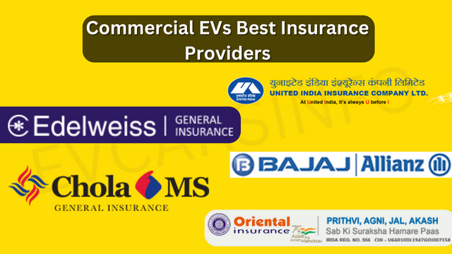 Best Commercial EVs Insurance Providers