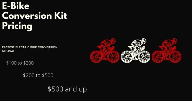 E Bike Conversion Kit Price
