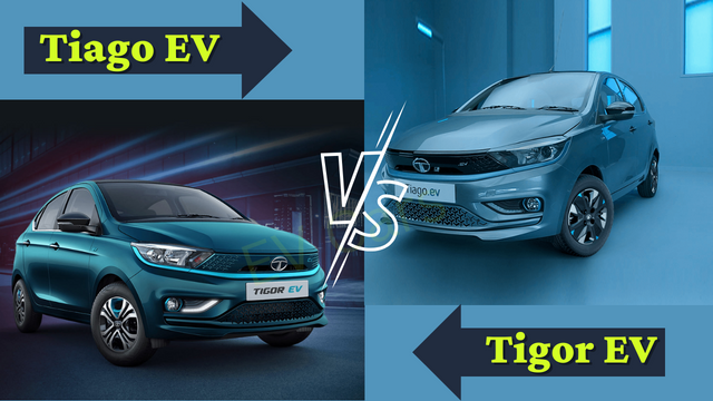 Tigor EV vs Tiago EV